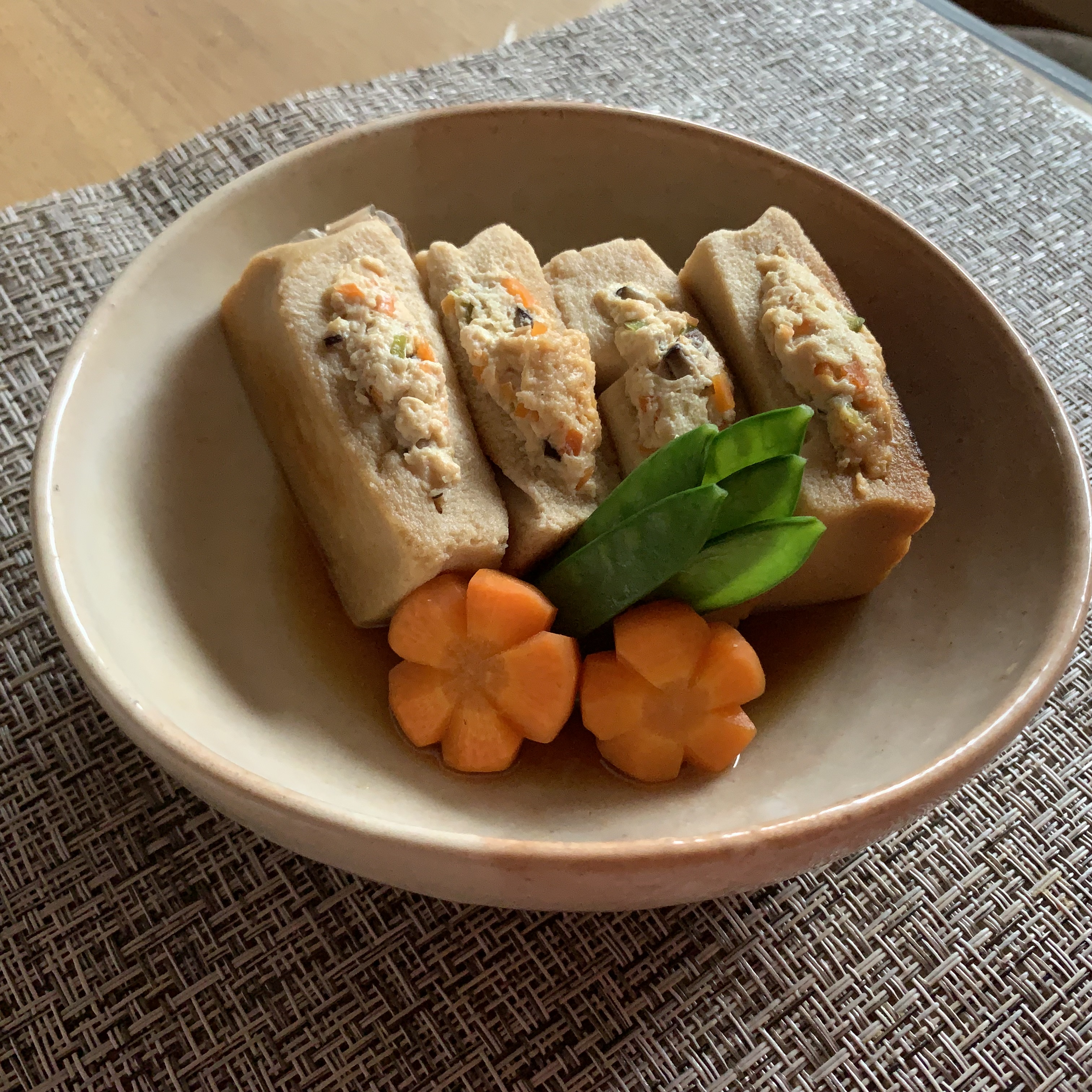 高野豆腐の肉詰め 風の薫り 手づくり工房 富山